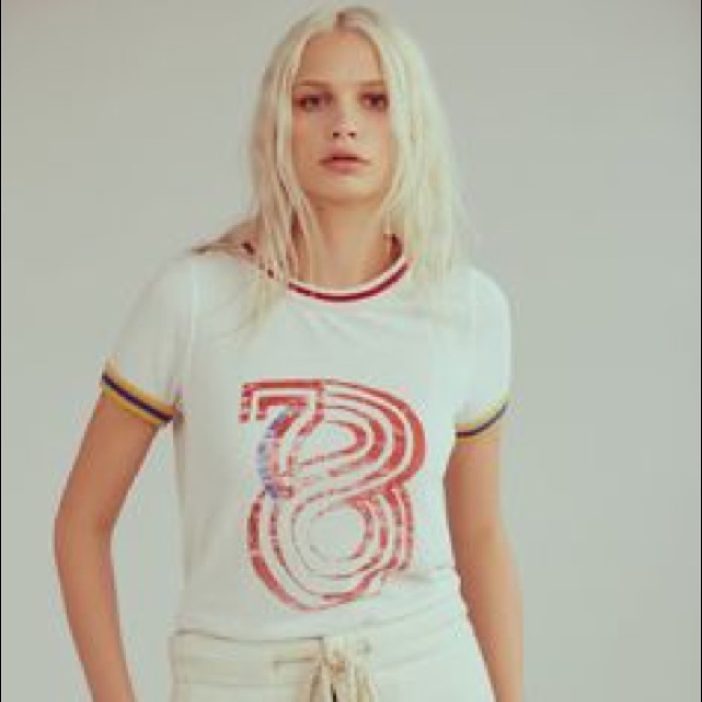 Free People Graphic Tee